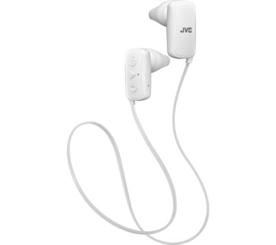 JVC  Gumy Wireless Bluetooth Headphones - White